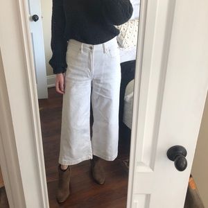 AE Cropped Wide Leg Jeans